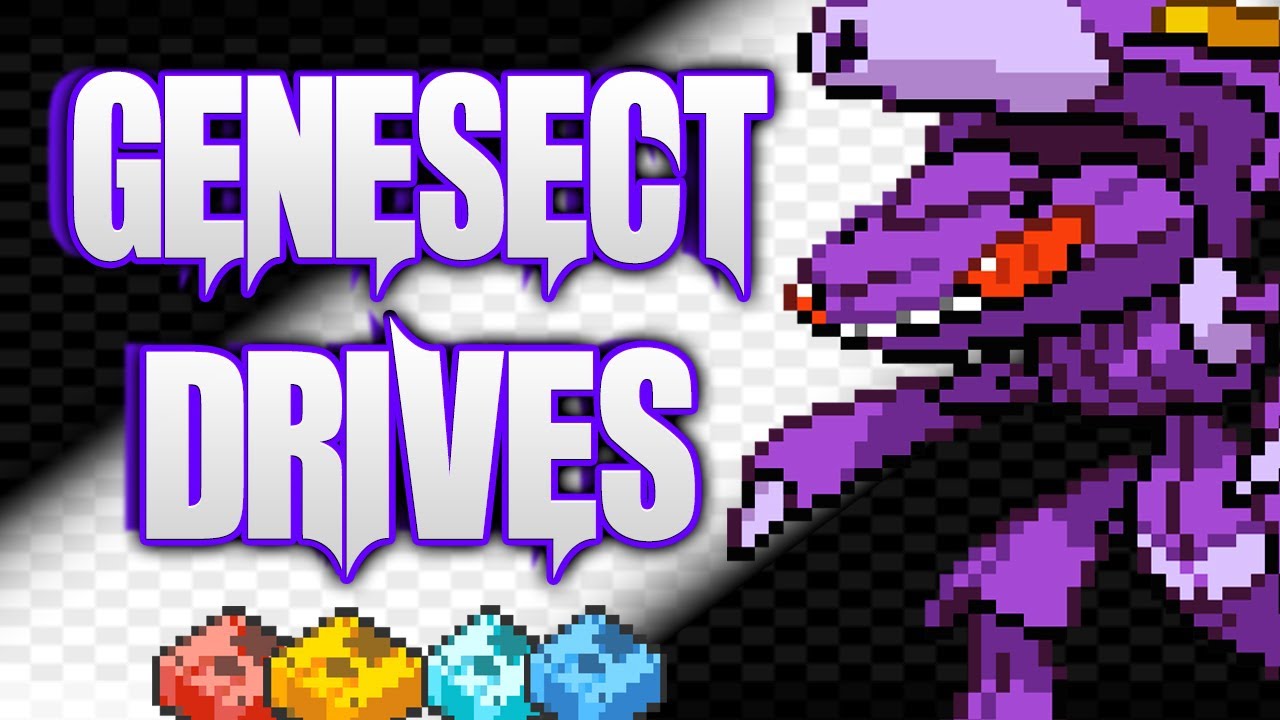 How & Where to catch/get Genesect Special Drives in Pokemon Black 2