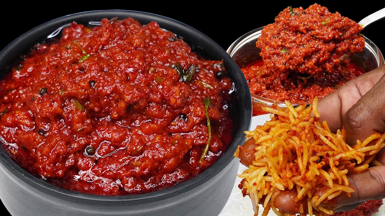 இந்த சட்னி மட்டும் செஞ்சா, எத்தனை இட்லி வச்சாலும் சாப்பிடுவாங்க | Poondu Chutney in Tamil