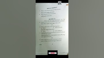 Bsc 6th sem Electronics cluster (computer networks)2018 paper,Dr br ambedkar university.