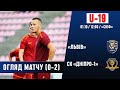 Огляд матчу • «Львів» U-19  - «Дніпро 1» U-19 • Чемпіонат юнацьких команд УПЛ 10 тур.