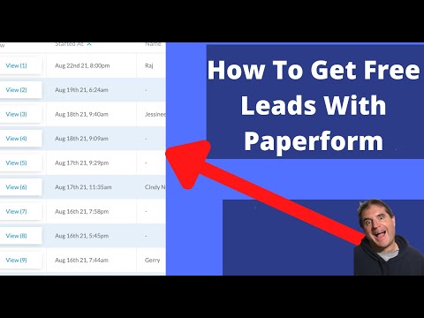 How to Get 100% Free Quality Leads With PaperForm