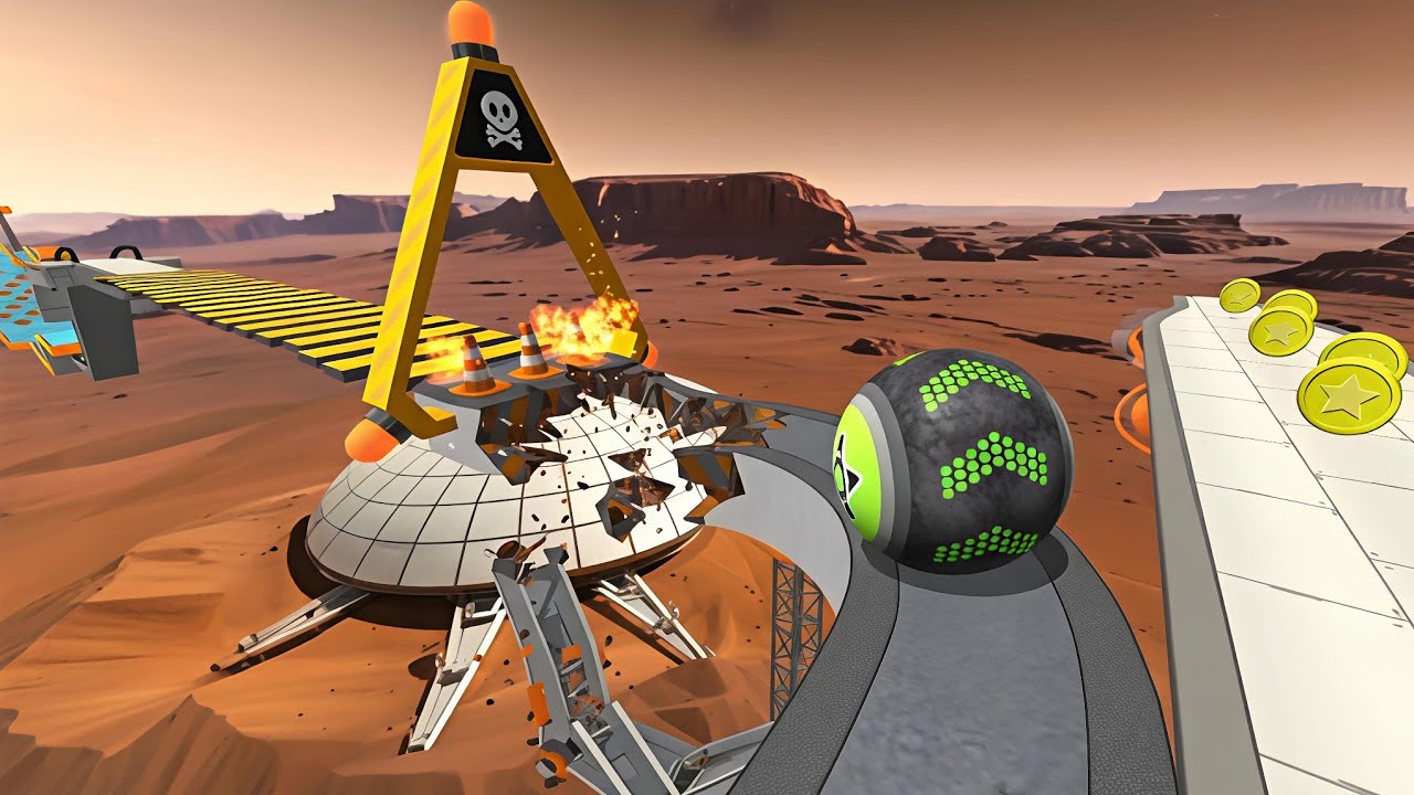 Going Balls hits the perfection of ASMR walkthrough run satisfied gameplay 