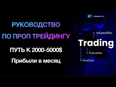 Полное Руководство по проп трейдингу - как выйти на 2000+ долларов в месяц