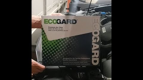 Mazda cx 9 engine air filter