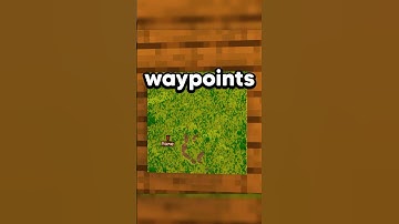 HOE MAAK JE WAYPOINTS IN MINECRAFT! #shorts