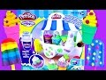 Play Doh Ice Cream Sundae Cart Playset Playdough Carrito de Helados de Juguete Toy Food