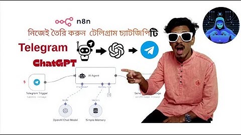🚀No Code Telegram AI Bot বানান n8n দিয়ে | Easy Automation & OpenAI Integration  (বাংলা টিউটোরিয়াল)