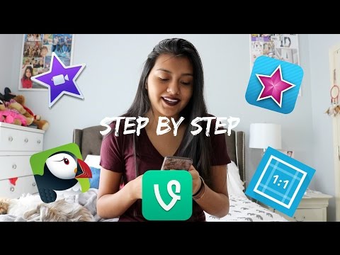 How to start a vine editing acc| Using only your iPhone | Part1