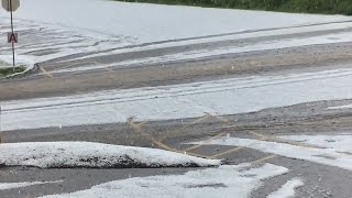 Crazy Hail Storm in Red Lion, PA by The Juice Productions  533 views 7 years ago 1 minute