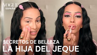 Alana ‘La hija del jeque’: makeup en rosas con eyeliner gráfico | Secretos de Belleza | VOGUE España