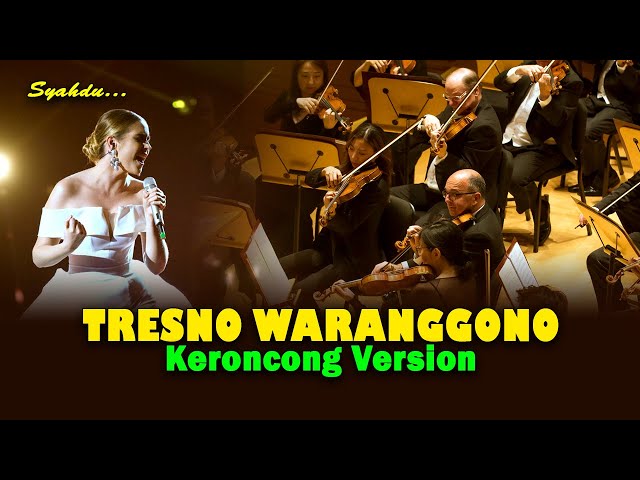TRESNO WARANGGONO - Wuyungku Ngelayung Ngamboro Ing Awang-awang || Keroncong Version Cover class=