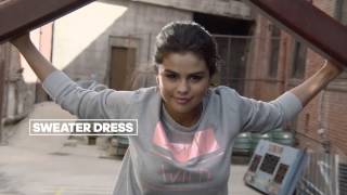 Bts of the new collection by adidas neo with selena gomez.