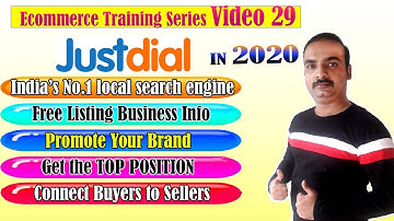 Ecom Training: Justdial Me Account Kaise Banaye | eCommerce business in India
