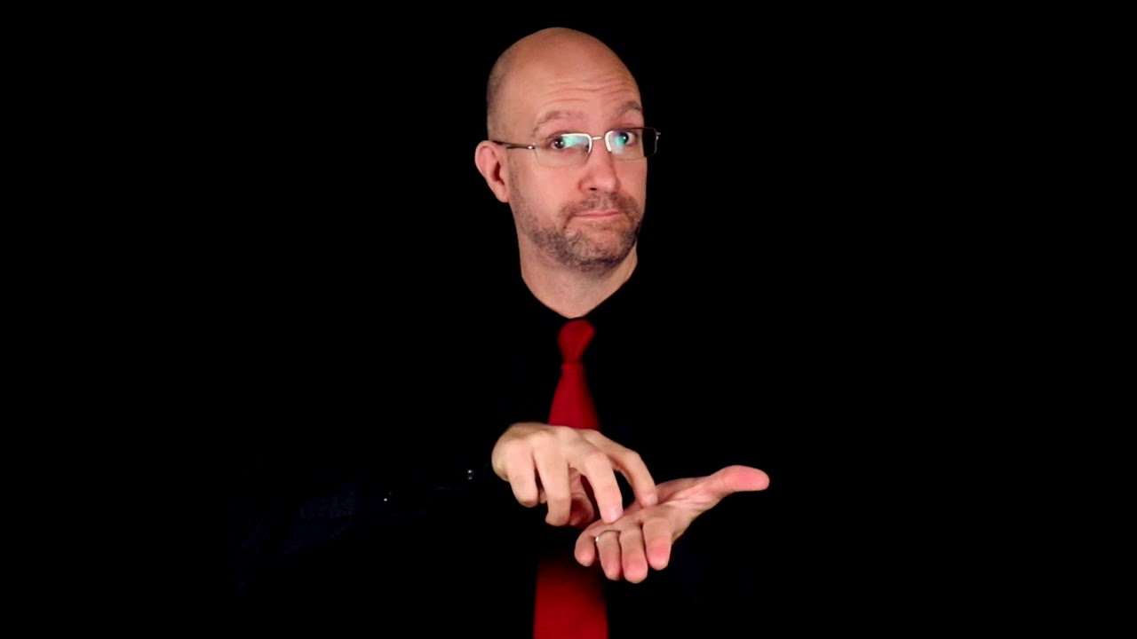 Morning Routine Quiz Question | ASL - American Sign Language - YouTube