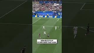 Chris Wood sets up Elijah Just for the New Zealand goal