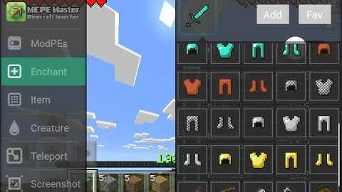 How to use mcpe master mods
