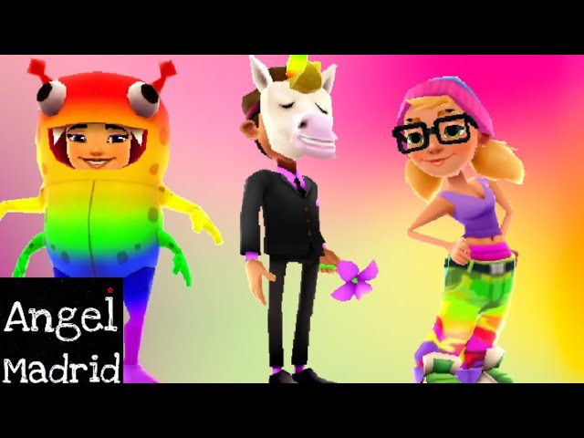 Tricky is a lesbian!!! 10yo me called it ♡ [Subway Surfers pride