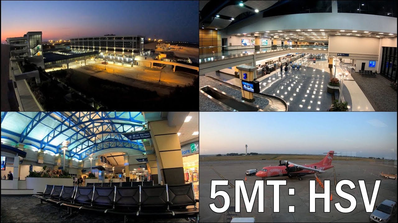 Five Minute Tour Huntsville International Airport Hsv Youtube