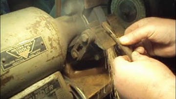 Safe Operation of a Bench Grinder - a video tutorial from Old Sneelock