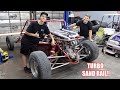 BOOSTING Our Honda V6 Powered Sand Rail!