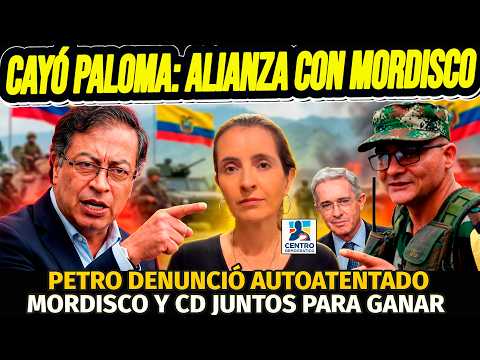 Petro exploded and denounced Paloma's alliance with Mordisco to win. Uribe's serious plan! 😱