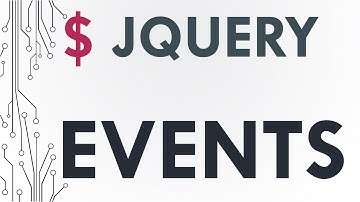 Part 4. jQuery: Events