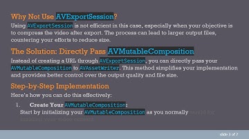 How to Pass AVMutableComposition to AVAssetWriter: A Simplified Guide