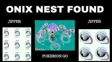 PokemonGO: Onix Nest Found!