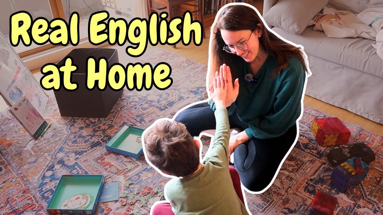 Говорите с ребенком на естественном английском языке дома 🏠💕✨