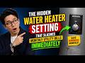 The Hidden Water Heater Setting That Slashes Monthly Utility Bills Immediately