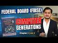 Computer Generations (Federal Board) FBISE | 9th Computer - Chapter 1 - Lec 2