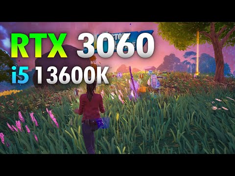 RTX 3060 Fortnite | Performance Mode | i5 13600K + RTX 3060