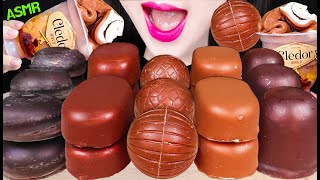 ASMR CHOCOLATE DESSERTS *ICE CREAM, MARSHMALLOW, PARFAIT, CHOCOLATE BALL 초콜릿 디저트, 마쉬멜로우 먹방 MUKBANG