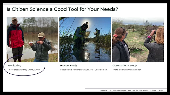 Interagency Citizen Science Toolkit - Module 2: Is Citizen Science a Good Tool for Your Needs?