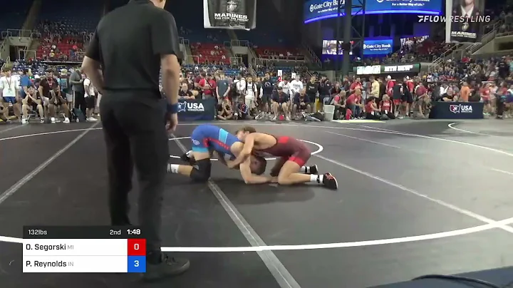 132 Lbs Round Of 64 - Owen Segorski, Michigan Vs P...