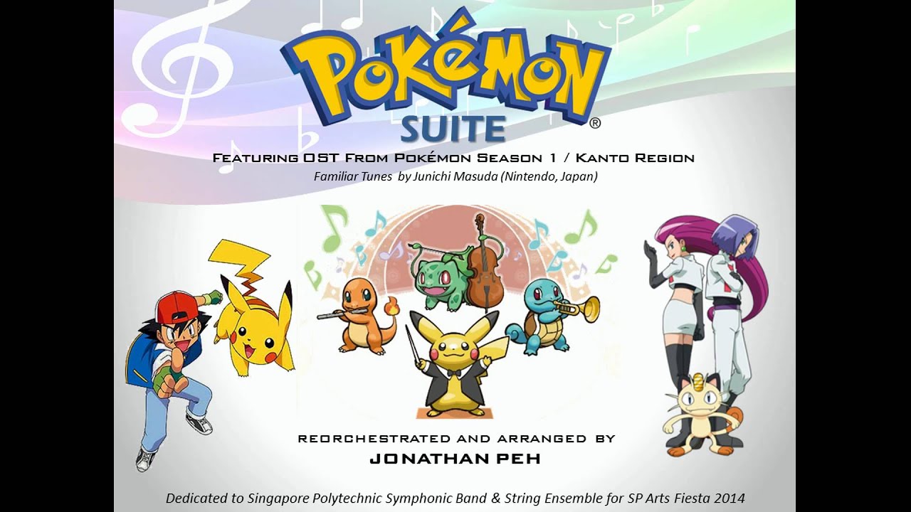 Pokemon Orchestra Free Music Sheets Anime Season 1 YouTube