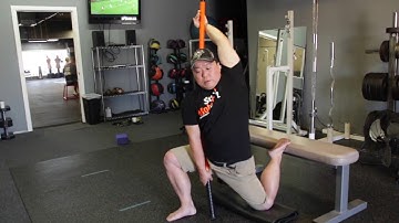 The Couch Stretch Made Better #4 - Stick Mobility Exercise