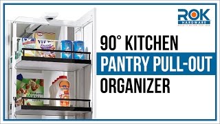 90° Kitchen Pantry Pull-Out Organizer by Rok Hardware & Cabinets 497 views 8 years ago 49 seconds