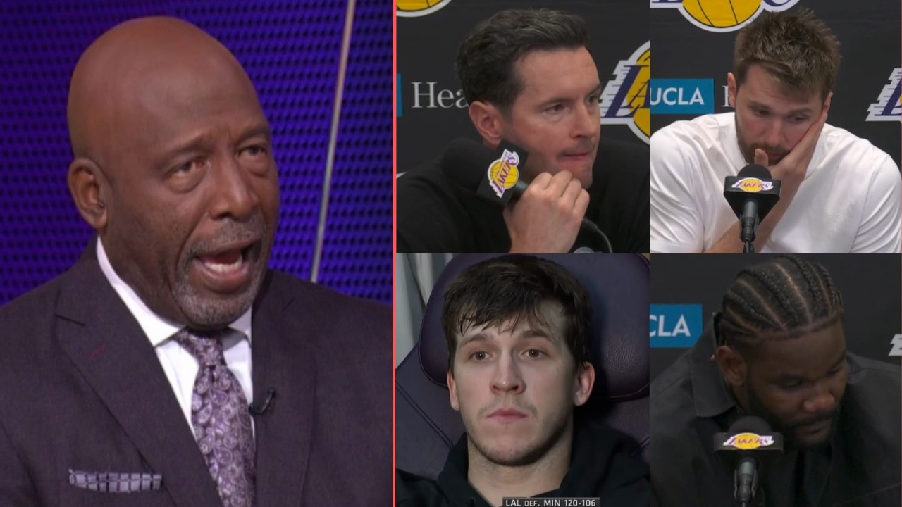 Full Lakers Postgame Interviews & Analysis vs. T-Wolves | James Worthy, JJ Redick, Luka & Reaves