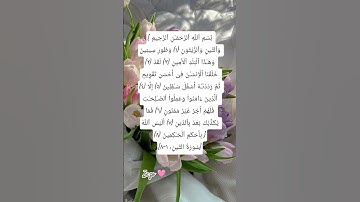 #سورة #التين #egzonibrahimi #quranic #quran #اكسبلور #لايك #islamicquotes #dua #allahuakbar #دعاء