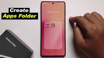 How to Create Folder in Apps Screen (App Drawer) on Samsung Galaxy Z Flip 7 & 7 FE