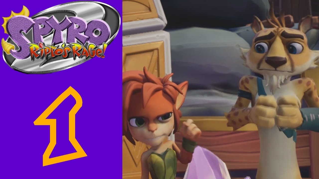 Let's Play Spyro 2 Ripto's Rage Part 1: Elora The Snack - YouTube