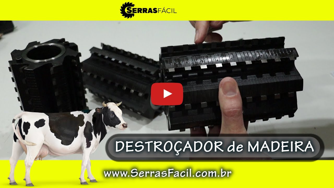 Destroçador de Madeiras, Cabeçote Desintegrador para fazer Maravalha...