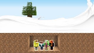 Minecraft SÜTLER'E KARŞI %100 GÜVENLİ SIĞINAK!