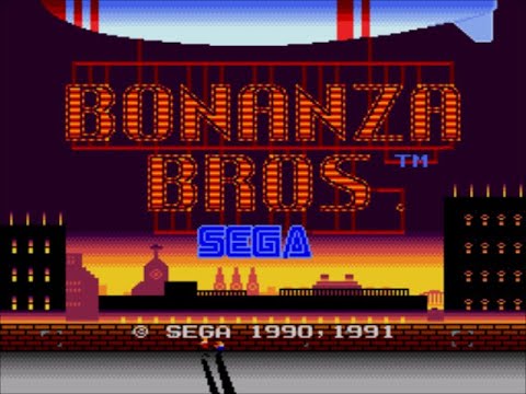 Bonanza Bros. Review for the SEGA Mega Drive by John Gage - YouTube