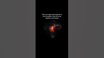 Octuple Galaxy Collision Simulation 🌌💥 #spacesim
