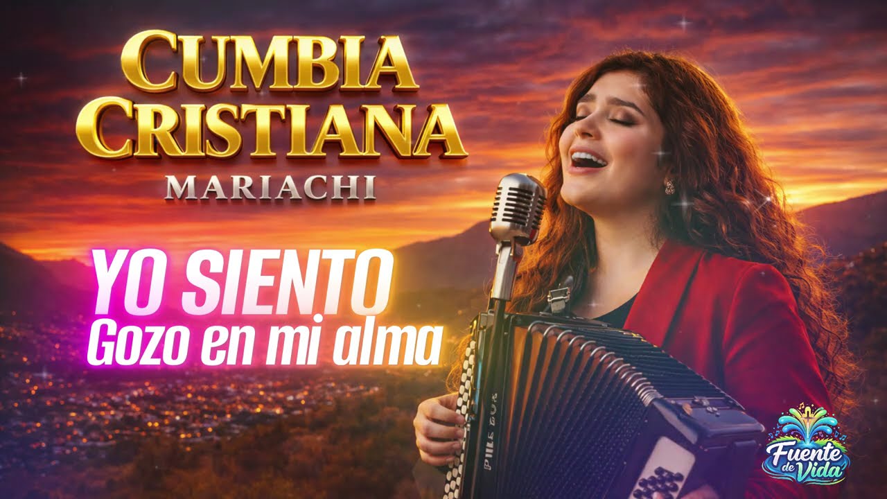 YO SIENTO GOZO EN MI ALMA.  Hermosos Coros de Avivamiento. Cumbia Cristiana con Mariachi.