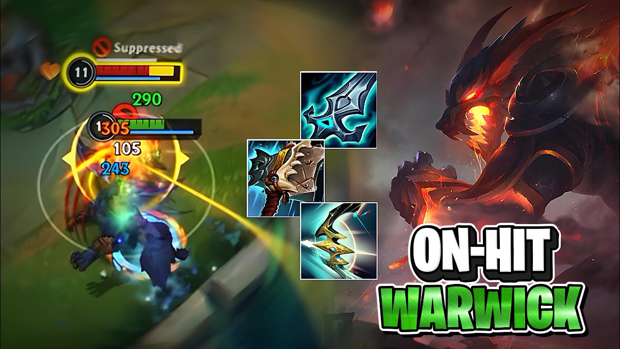 This Secret Build Brokes Warwick Too Much on Top Lane! Wild Rift (Runes & Build)