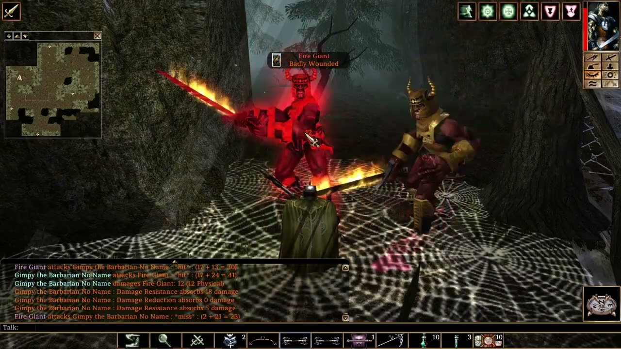 Neverwinter Nights: Enhanced Edition - Half-Orc Barbarian in The Wailing Death - Episode 12 Part 5