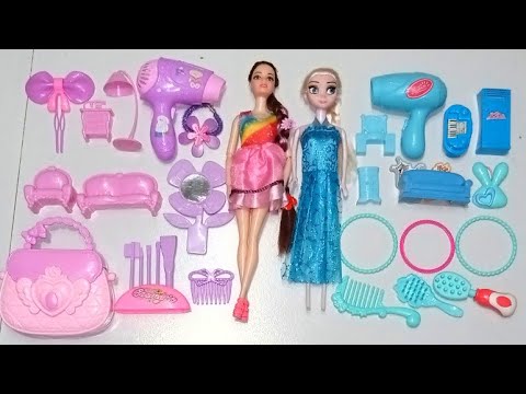 ASMR || Most Satisfying Unboxing with Lovable Princess Barbie Dolls and Hello Kitty Fashion #toys